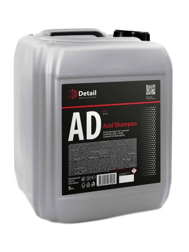 DETAIL "Acid Shampoo" - кислотный шампунь для ручной мойки авто 5л
