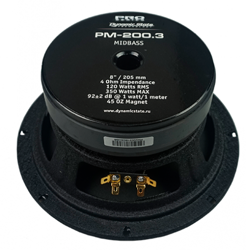 Мидбас Dynamic State PM-200.3 PRO (20 см, 175 Вт / 350 Вт) (1 штука)