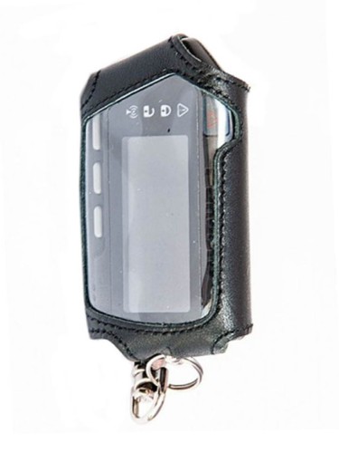 Чехол кожаный для брелка Pandora D700, D705, D707