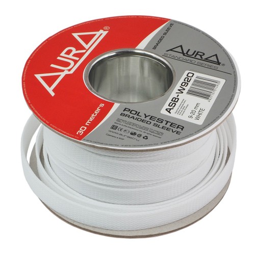 Полиэстеровый рукав AuRa ASB-920 белый (1 метр)