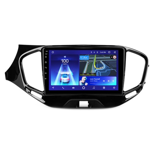 Штатная магнитола Teyes X1 Wi-Fi + 4G Lada Vesta Cross Sport 2015-2020 9" (F1) (2+32Gb)