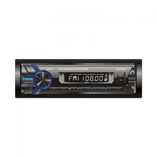 Автомагнитола 1 Din Eplutus CA301 с дисплеем LCD, 45Wх4, MP3, SD, USB, AUX, Bluetooth 4.2