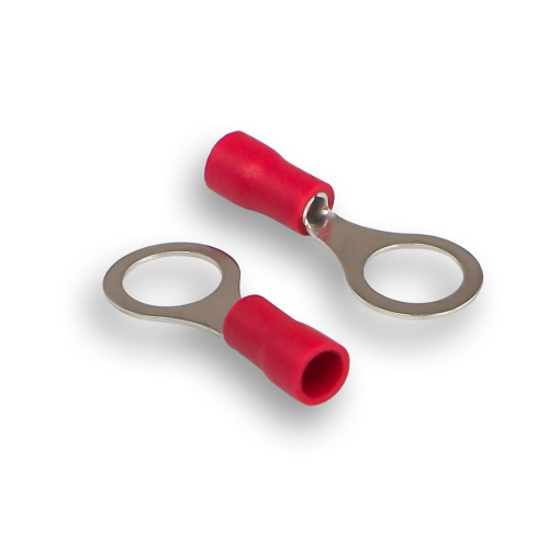 Клемма монтажная Aura ATR-1585 клемма кольцевая, красная (1 шт)