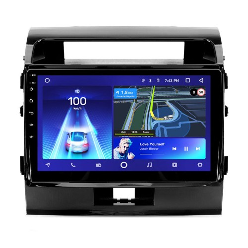Штатная магнитола Teyes X1 Wi-Fi Toyota Land Cruiser 11 200 2007-2015 10.2" (F1)