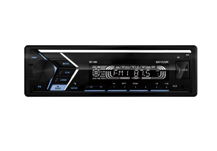 Магнитола (головное устройство) 1Din Skylor BT-390 Multicolor