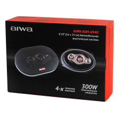 Aiwa ASM-6940 4-х полосная коаксиальная акустика 15*23 см (пара)