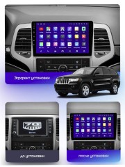 Штатная магнитола Teyes CC3 2K Jeep Grand Cherokee WK2 2010-2013 9"