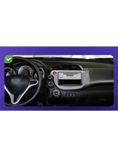 Штатная магнитола Teyes CC2L Plus Honda Jazz 2 GG Fit 2 GE 2007-2014 10.2" (Left hand drive)