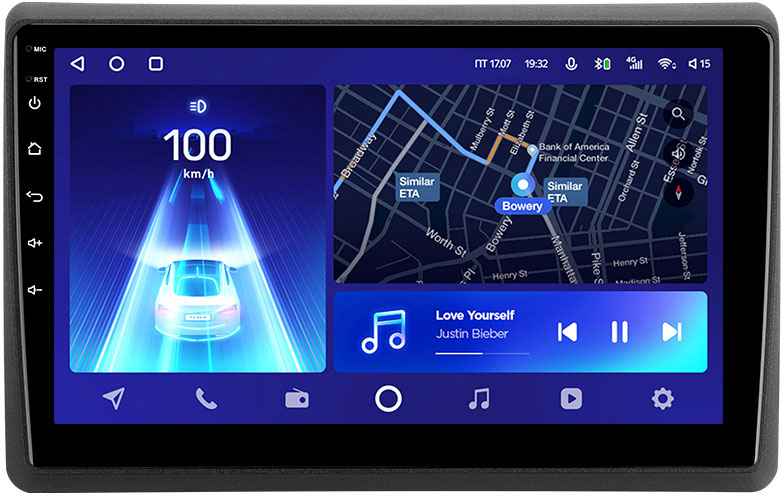 Установочный комплект Teyes для Renault Master 2010-2019 / Nissan NV400 2010-2020 / Opel Movano 2 2010-2019 (F1) 10"