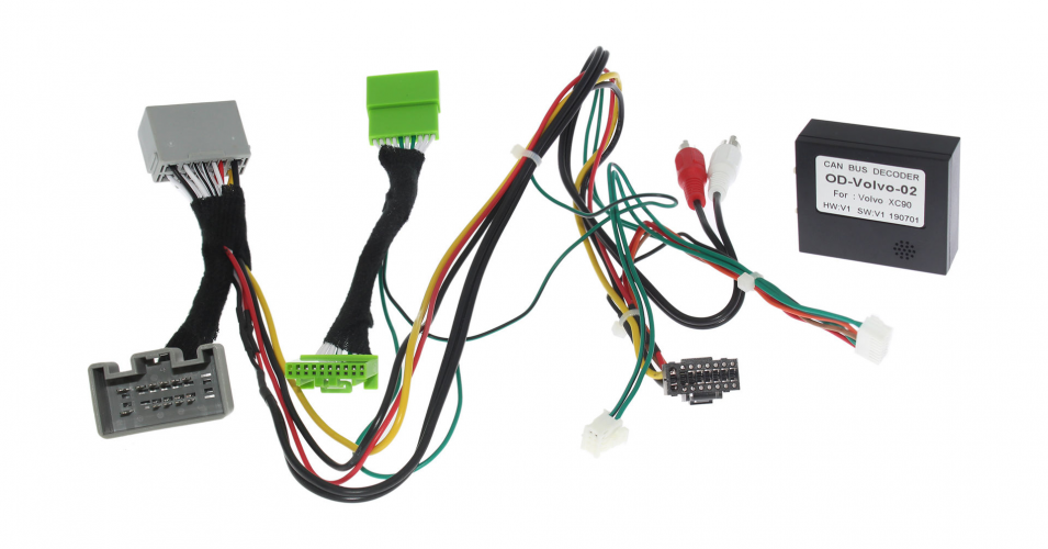 Комплект проводов для установки в Volvo XC90 2007 - 2015 (Основной, CAN)
