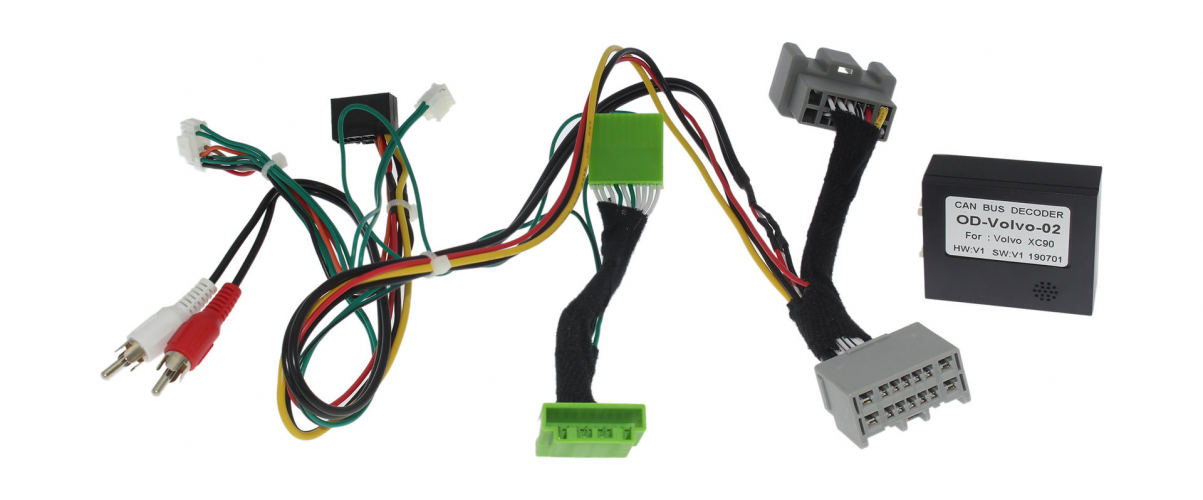 Комплект проводов для установки в Volvo XC90 2007 - 2015 (Основной, CAN)