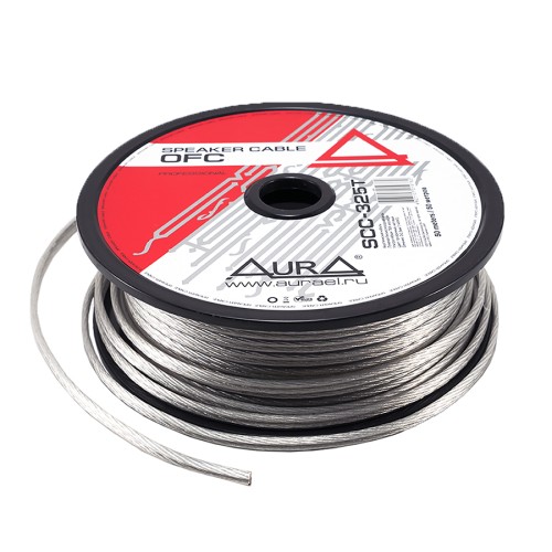 Акустический кабель AuRa SCC-325T 2*2.5mm (14Ga) 1м
