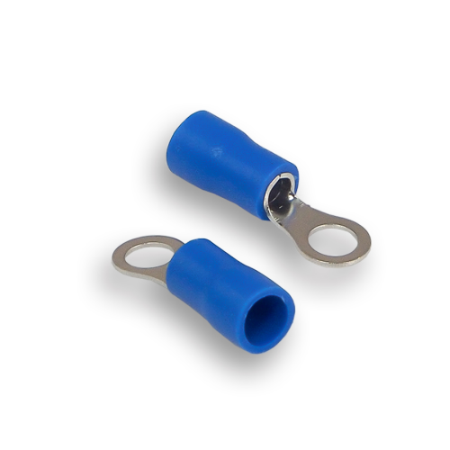 Клемма монтажная Aura ATR-2542 клемма кольцевая, синяя (1 шт)