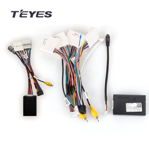 Проводка Teyes в Renault Logan 2 2012-2019 / Sandero 2 2014-2019 / Kaptur 2021-2022 cable and canbus