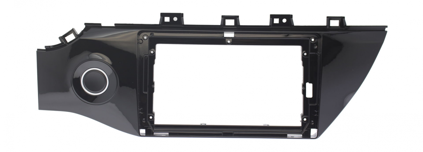 Рамка для установки в Kia Rio 2017+ 9" дисплея (с кнопкой)