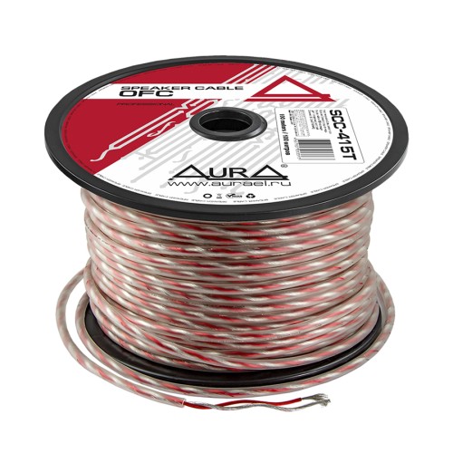 Акустический кабель AuRa SCC-415T 2*1.5mm (16AWG) 1м
