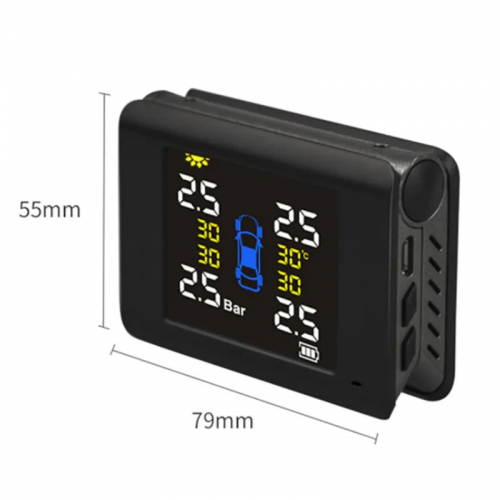 Автомобильная система контроля давления в шинах Takara AN-09 (складной дисплей)