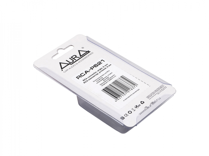 RCA-коннектор AuRa RCA-P621 (пара)
