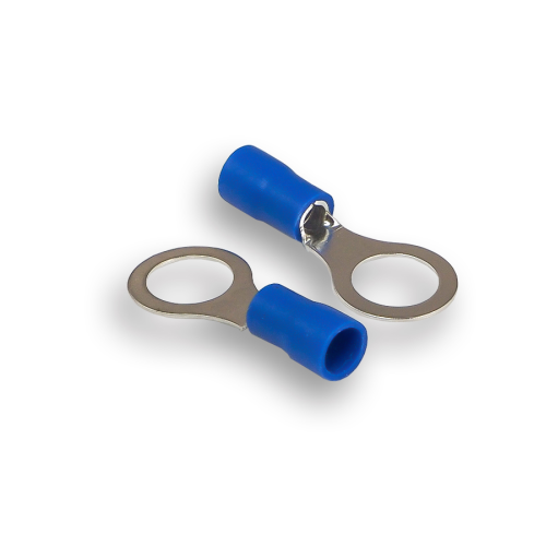 Клемма монтажная Aura ATR-2585 клемма кольцевая, синяя (1 шт)
