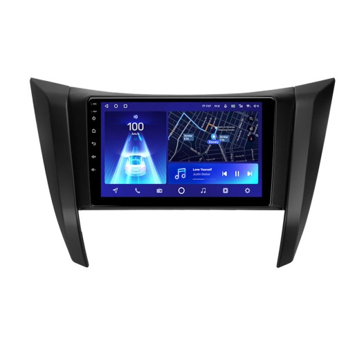 Штатная магнитола Teyes X1 Wi-Fi + 4G Nissan Navara D23 4 2014-2021 9" (2+32Gb) (Вариант A) авто с монохромным экраном