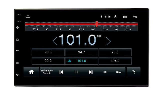 Магнитола (головное устройство) 2Din Wide Media LC7001-ON-1/16