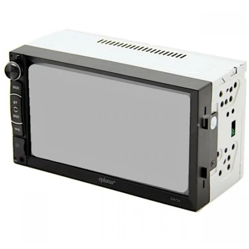 Магнитола (головное устройство) 2Din Eplutus CA712, 7" LCD сенсорный, 800 х 480, MP4/MP5, MP3, SD, USB, AUX, FM, Bluetooth 5.0