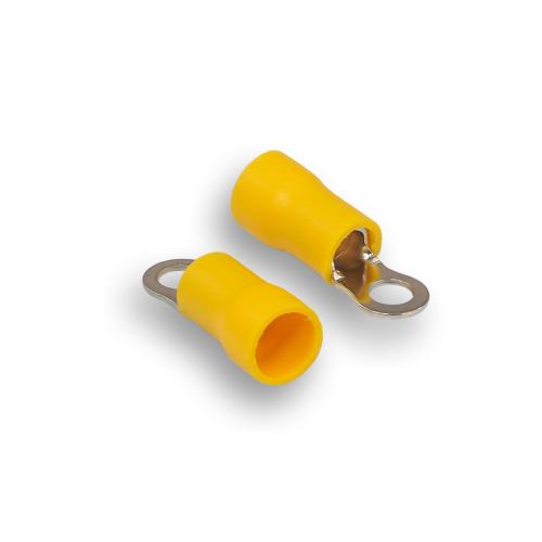 Клемма монтажная Aura ATR-6042 клемма кольцевая, жёлтая (1 шт)
