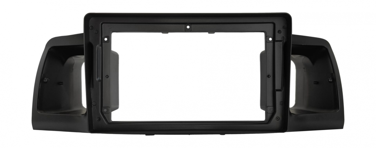 Рамка для установки в Toyota Corolla 2001-2004 (правый руль), 2001-2006 (левый руль) 9" (чёрный)