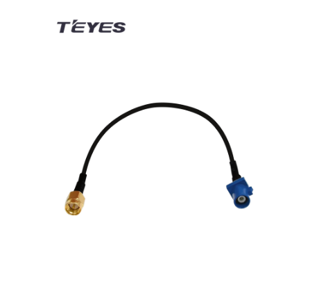 Переходник Teyes со штатной GPS антенны тип FAKRA Z (male) на SMA (male)