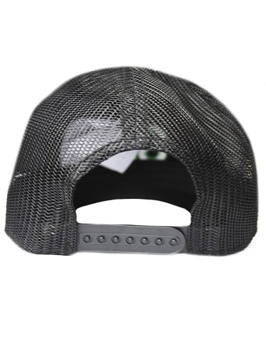 3D кепка с логотипом, с сеткой one size (черный)