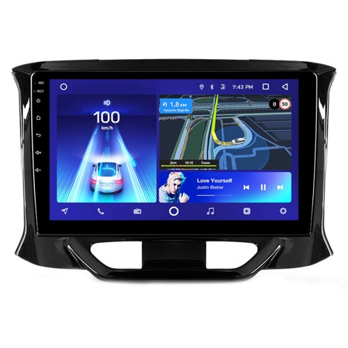 Штатная магнитола Teyes X1 Wi-Fi + 4G Lada Xray 2015-2019 9&quot; (2+32Gb)