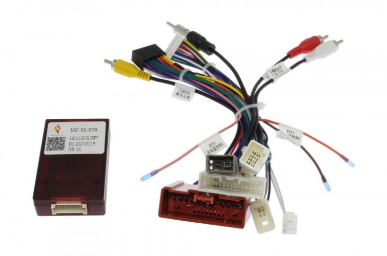 Комплект проводов для установки в Mazda 2012+ (основной, антенна, CAN с поддержкой джойстика)