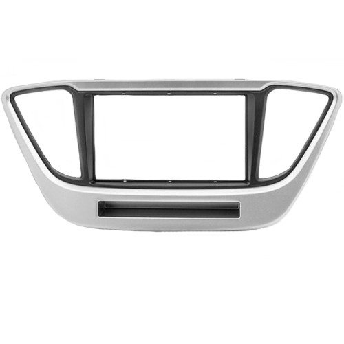 Переходная рамка для установки автомагнитолы Carav Hyundai Accent, Solaris, Verna 2017+ 2Din (11-784)