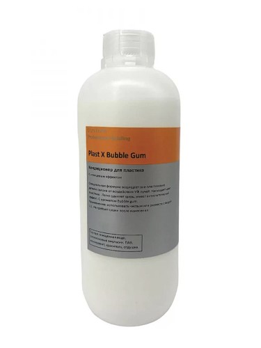 Custom "Plast X" - молочко с глянцевым эффектом для пластиковых деталей 1л с ароматом жевательной резинки