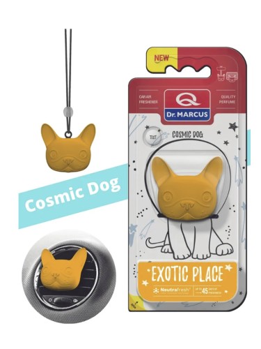 Dr.Marcus Cosmic Dog - подвесной автомобильный ароматизатор exotic place