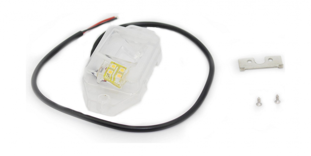 CAM-TYPR адаптер для CAM-7 в подсветку номера Toyota Prado 120 (запаска на двери)