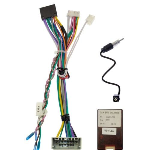 Комплект проводов для установки в Chrysler, Dodge, Jeep 2004-2013 (основной, CAN)