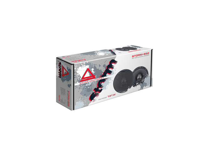 Aura Storm-652 2-х полосная коаксиальная акустика 16 см (пара)