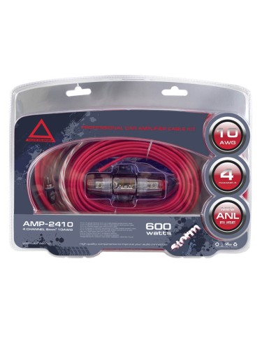 Комплект для подключения 4-х канального усилителя Aura AMP-2410