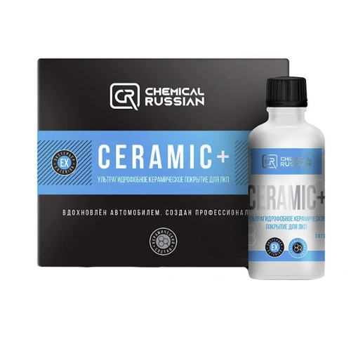 Chemical Russian Ceramic+ - ультрагидрофобное керамическое покрытие для ЛКП, 100 мл