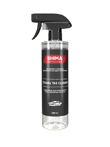 Shima Detailer Strong Tar Cleaner - очиститель битума и смол , дорожных реагентов 500 мл