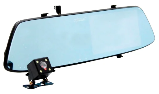 Видеорегистратор-зеркало с 2-я камерами Full HD Eplutus D06