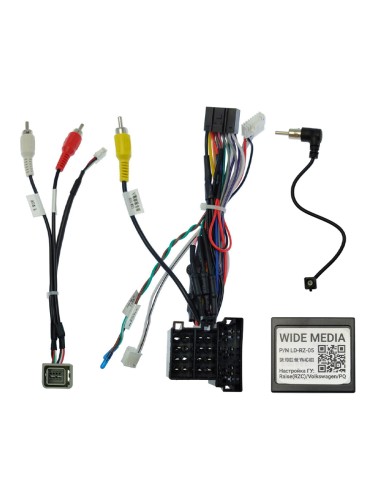 Комплект проводов для установки в Лада Веста 2015 - 2021 (основ, ант, м-ируль, USB, CAN, CAM)