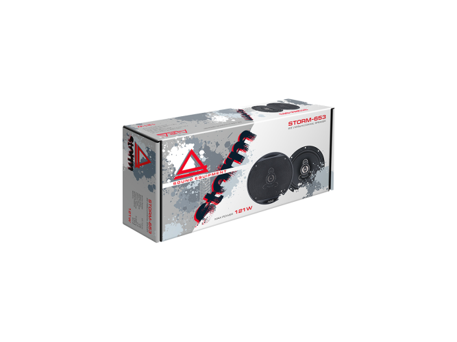 Aura Storm-653 3-х полосная коаксиальная акустика 6*5" (пара)