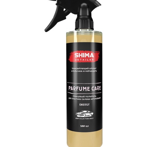 Shima Detailer Parfume Care Energy - парфюмированный полироль для очистки и защиты пластиковых элементов интерьера 500 мл (глянцевый эффект)