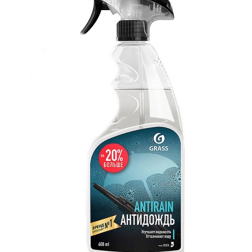 GraSS "Antirain" - гидрофобное покрытие для стекол (антидождь) 600мл