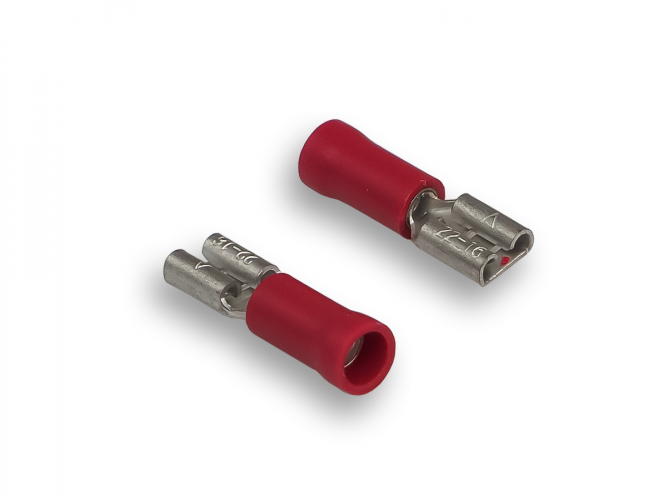 Клемма монтажная Aura ATS-1548 "мама", красная (1 шт)