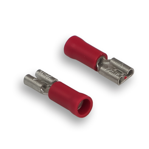 Клемма монтажная Aura ATS-1548 &quot;мама&quot;, красная (1 шт)