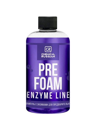Chemical Russian Pre Foam Enzyme line - деликатный шампунь с энзимами для предварительной мойки авто 500 мл