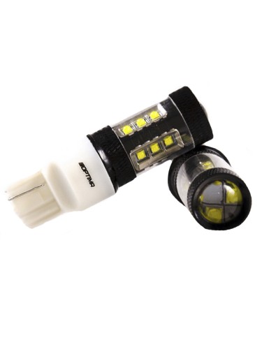 Optima LED лампа Premium W21W cree 5100K 80W 24V (пара)